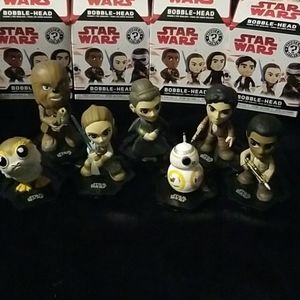 Funko mini bobbleheads. Star wars The last jedi